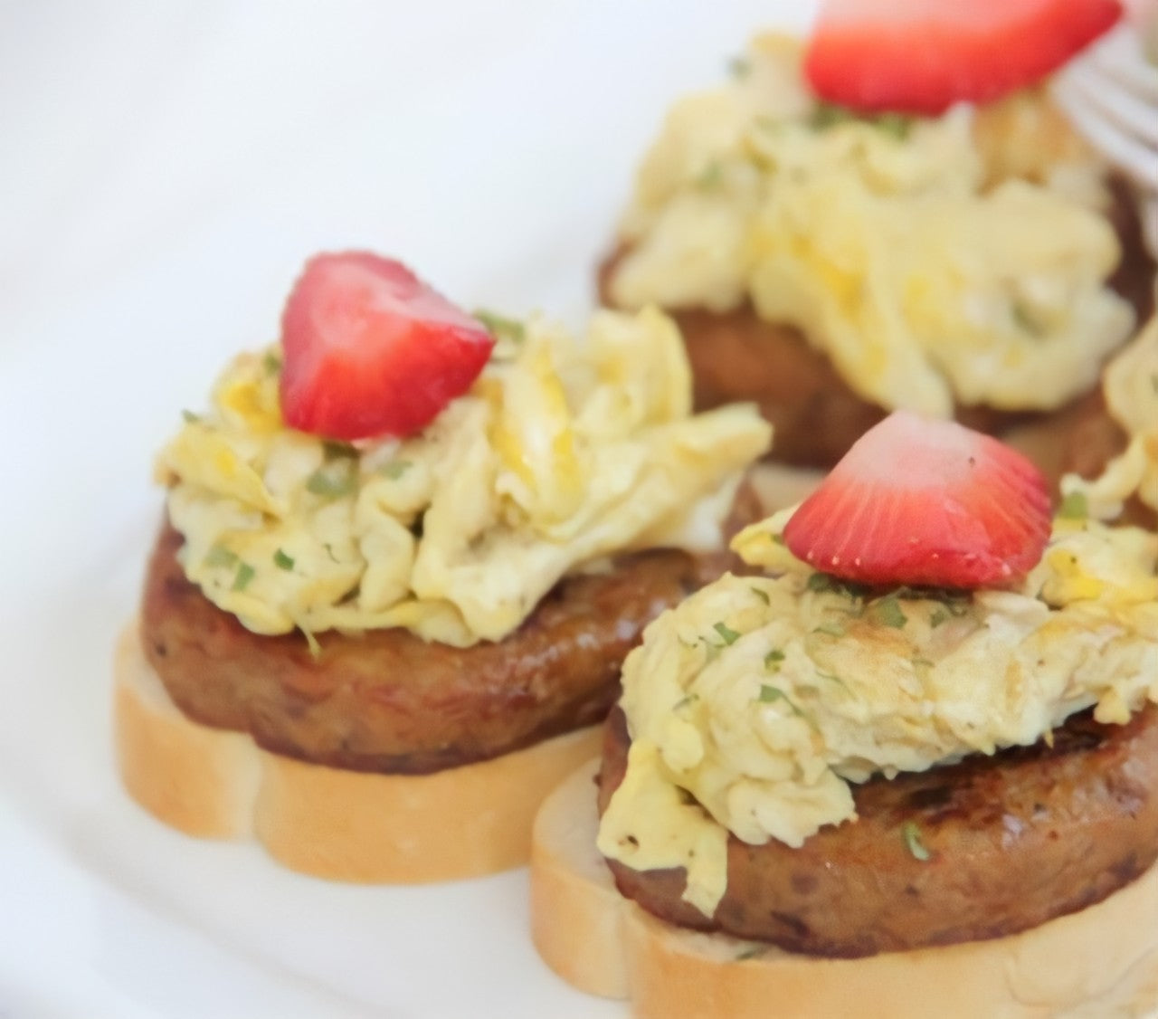 Sausage and Egg Breakfast Stacks – The Step Stool Chef