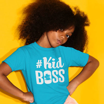 Kid Boss T-Shirt - Step Stool Chef | Empowering Kids As Leaders In The Kitchen